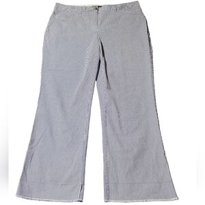 Lands End‎ Nautical Striped size 12 zip up pants